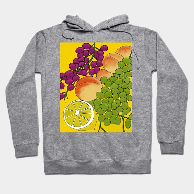 PLENTIFULFruit Assortment Fruit Lover Hoodie by SartorisArt1